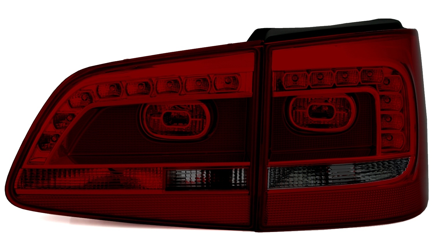 LED Rückleuchten für VW Touran 1 in Rot-Smoke