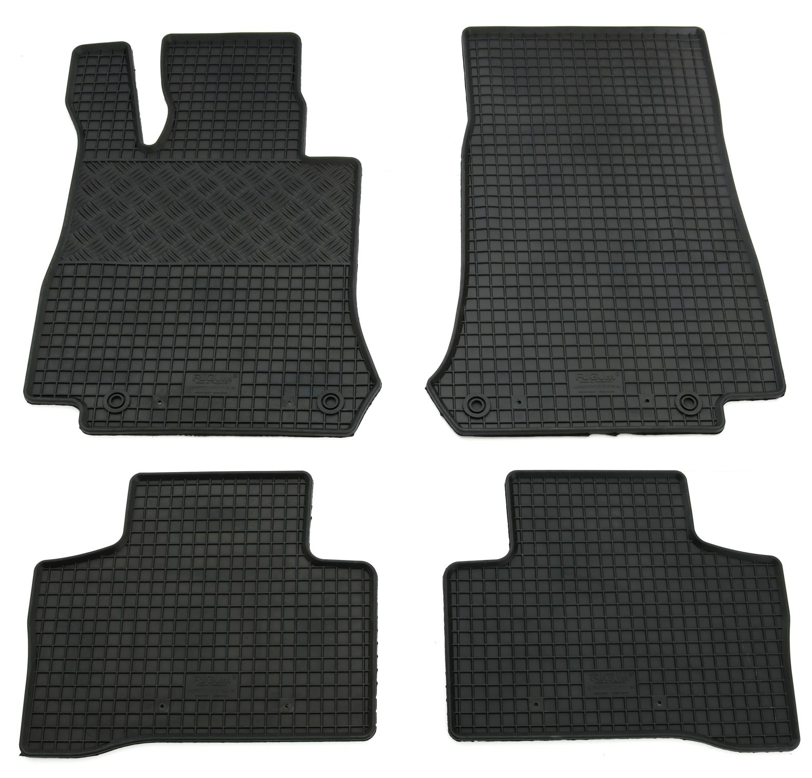 Gummi Fußmatten für Mercedes GLC X 253