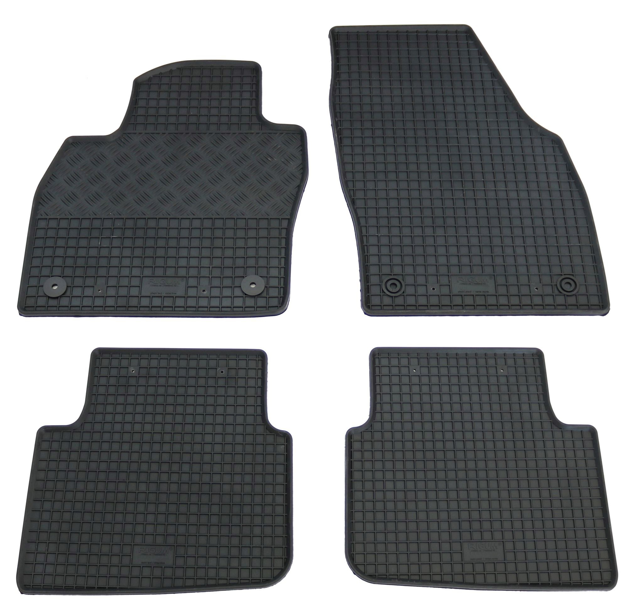 Gummi Fußmatten für Skoda Scala + Kamiq