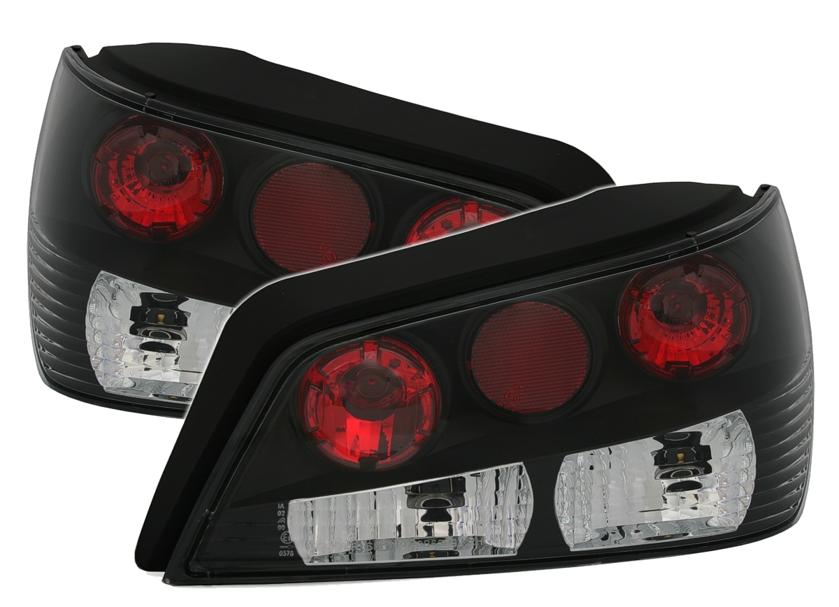 Rückleuchten für Peugeot 306 Fließheck in Schwarz