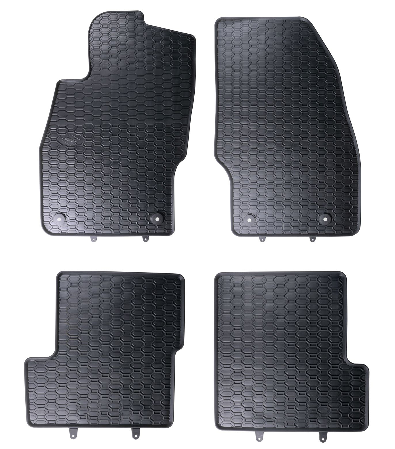 Gummifußmatten für Opel Corsa D + E