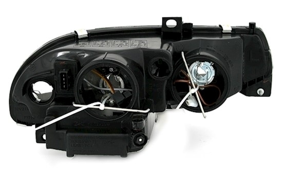 Scheinwerfer für Alfa Romeo 156 in Schwarz, links