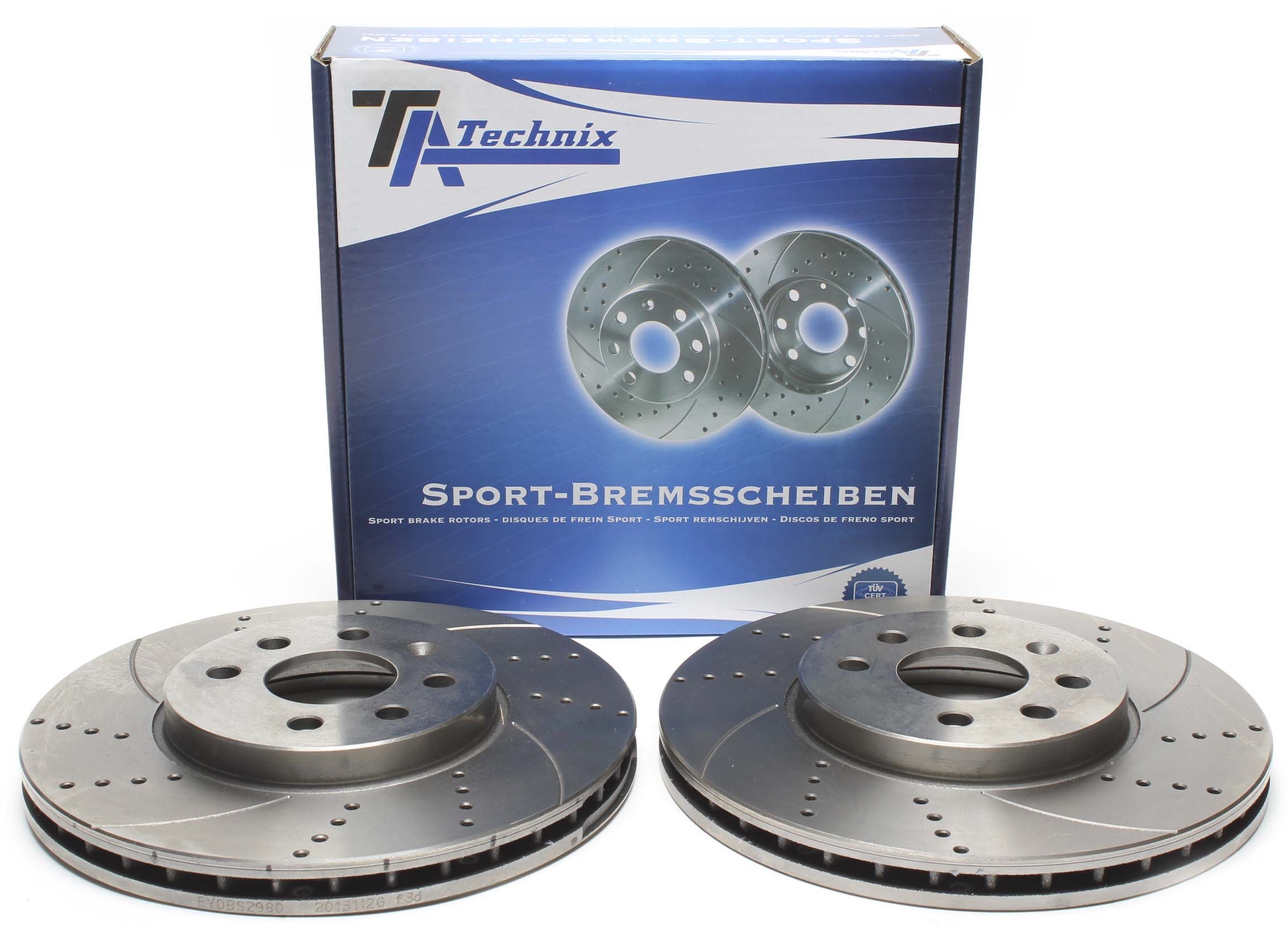 TA-Technix Sport Bremsscheiben Satz / VA