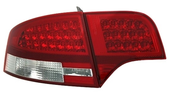 LED Rückleuchten für Audi A4 B7 Limo in Rot Weiß