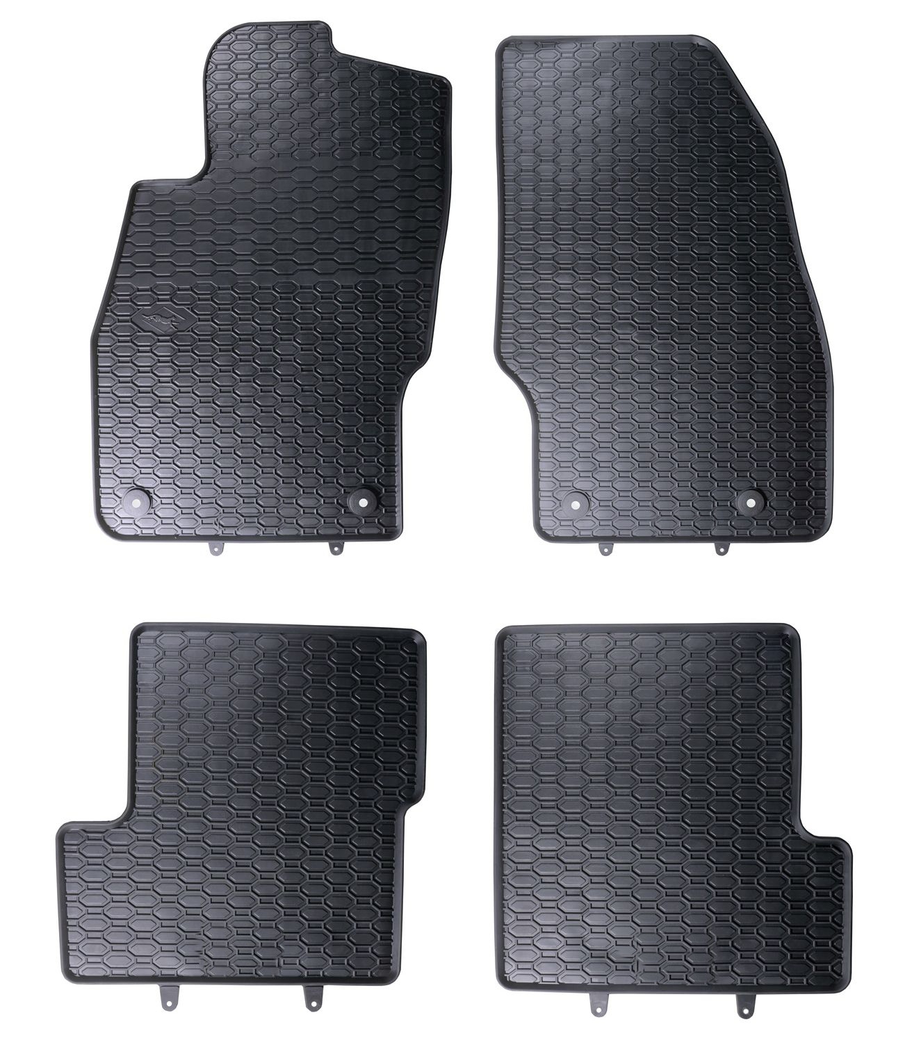 Gummifußmatten für Opel Adam