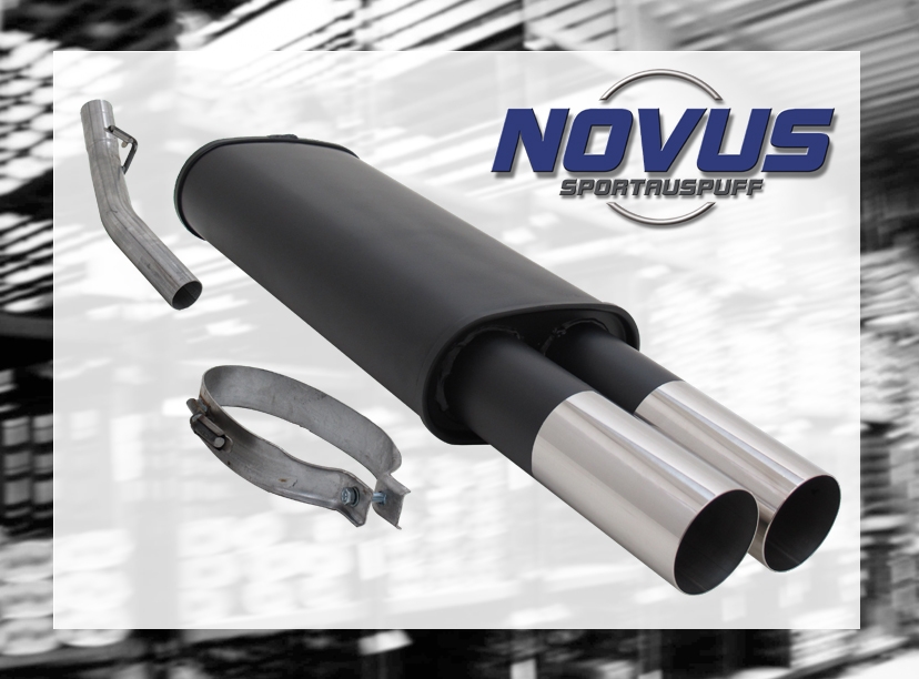 NOVUS ESD für Opel Vectra A 2x 76mm RL-Design