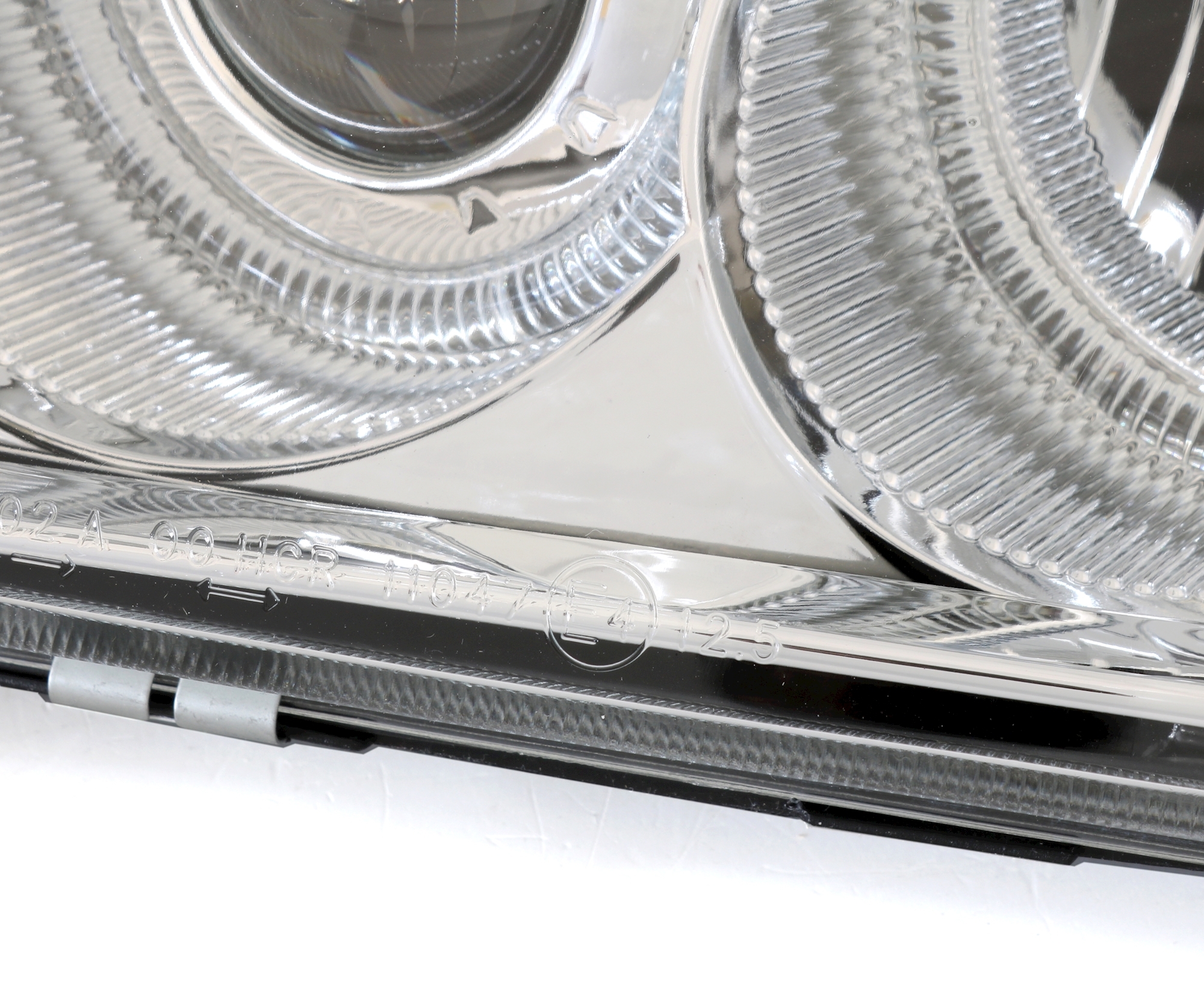 Angel Eyes Scheinwerfer für Audi A3 8L in Chrom