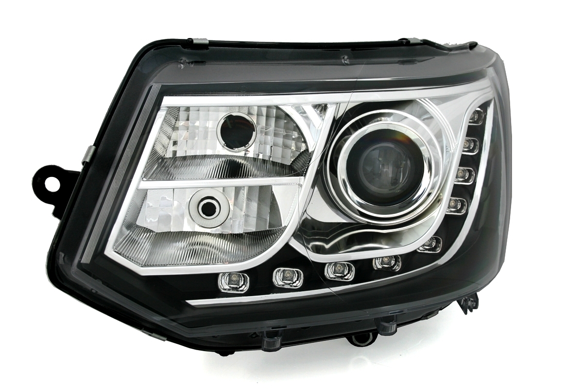 Scheinwerfer für VW T5 in Schwarz