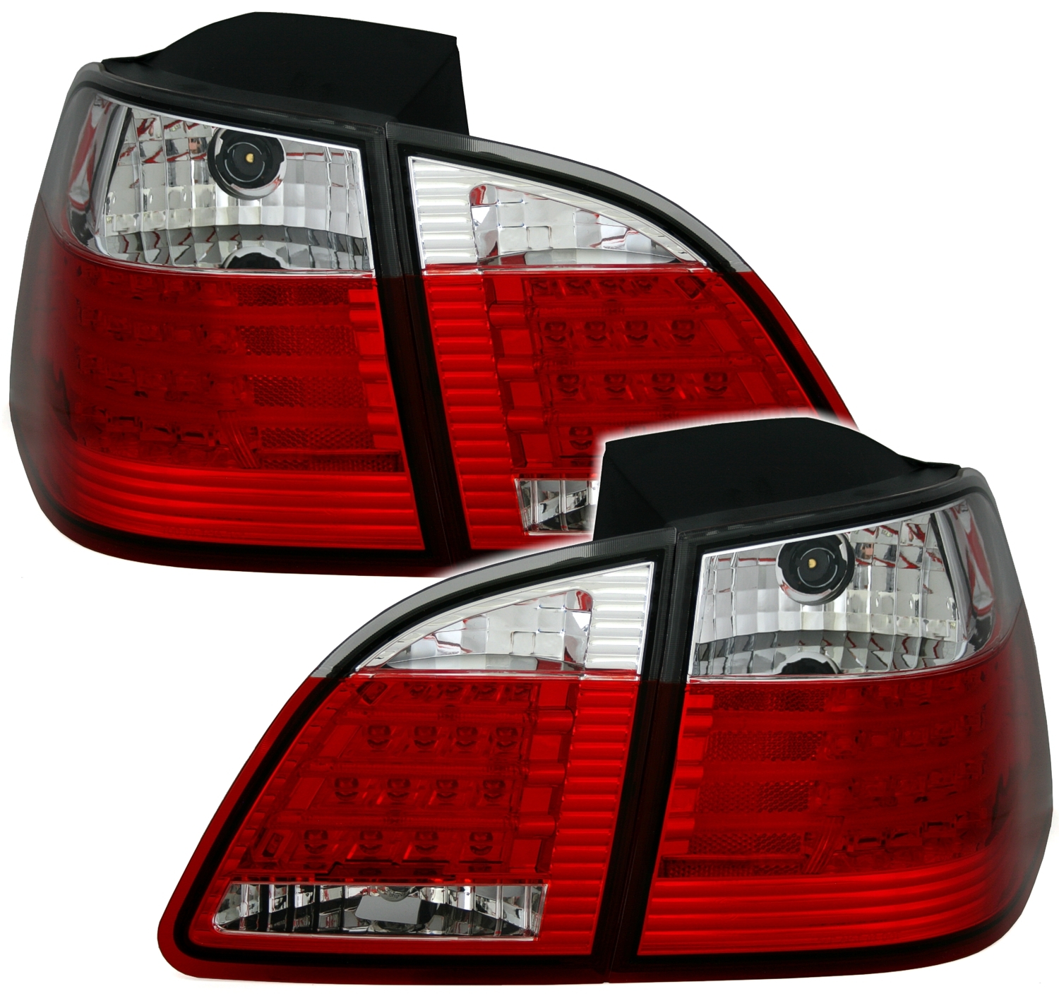 LED Rückleuchten für 5er BMW E61 Touring / Rot-Wei