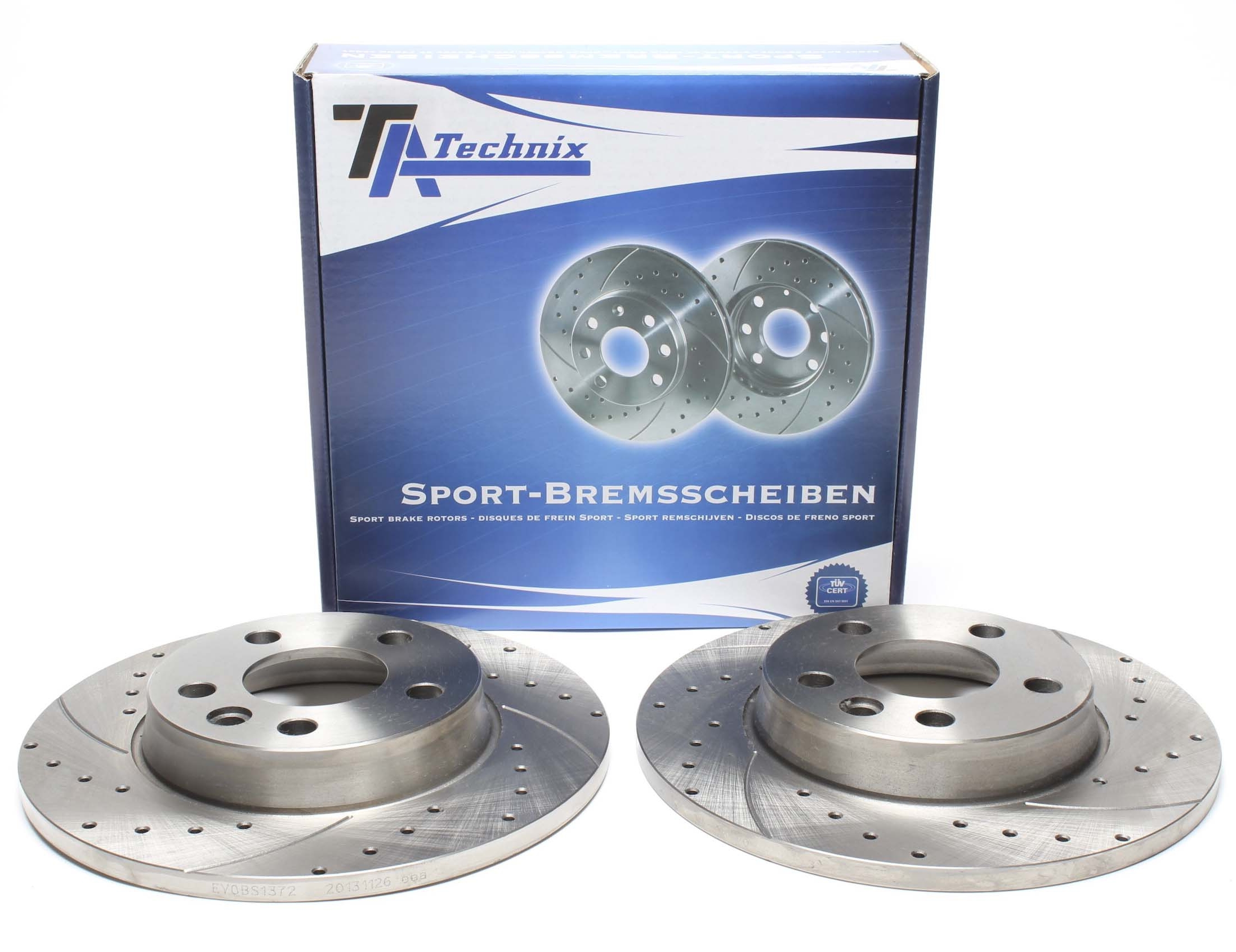 TA-Technix Sport Bremsscheiben Satz / HA