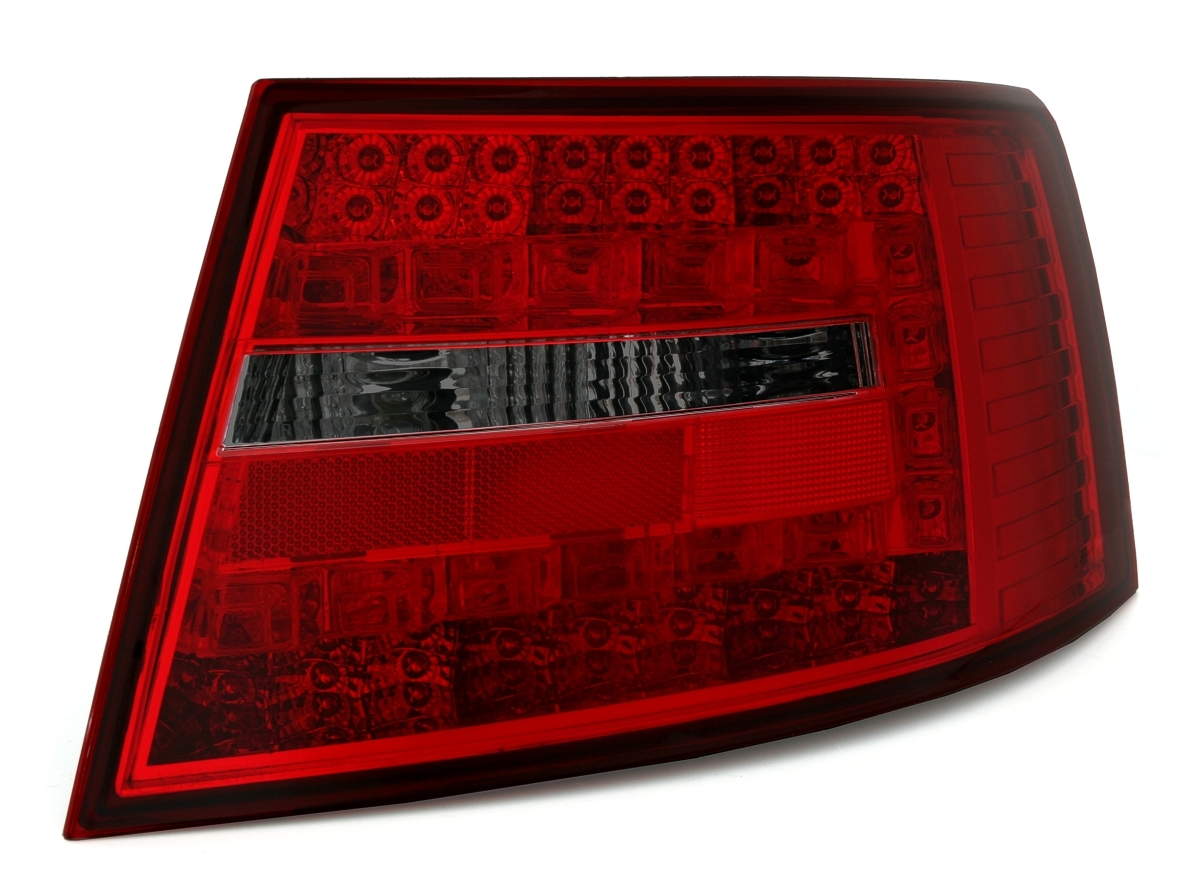 LED Rückleuchten für Audi A6 4F in Rot-Smoke
