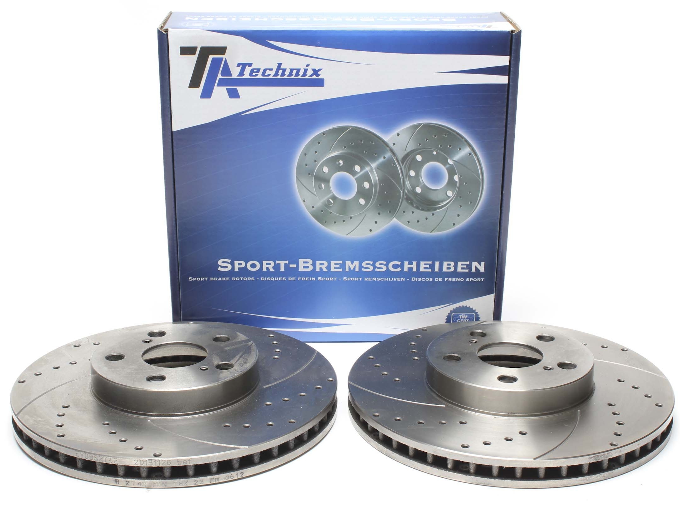 TA-Technix Sport Bremsscheiben Satz / VA