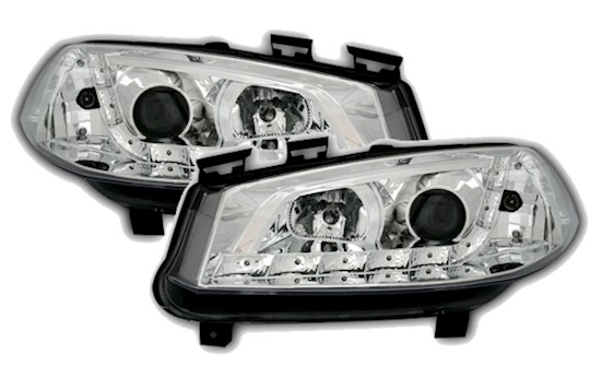 Scheinwerfer für Renault Megane 2 in Chrom