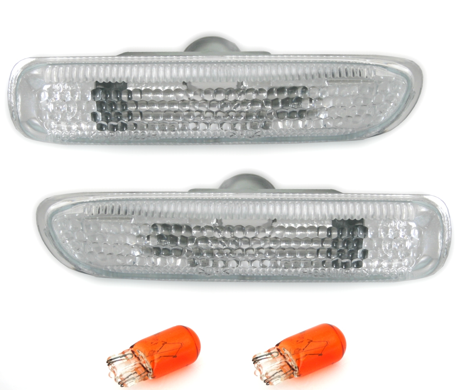 Seitenblinker für 3er BMW E46 in Weiss