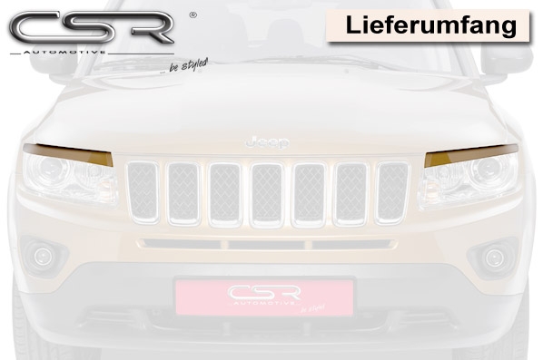 CSR Scheinwerferblenden für Jeep Compass