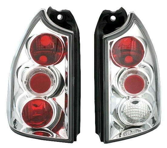 Rückleuchten für Peugeot 307 SW in Chrom