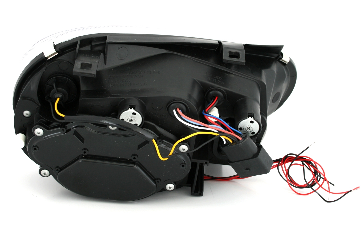 Angel Eyes Scheinwerfer für W Golf 4 in Chrom     