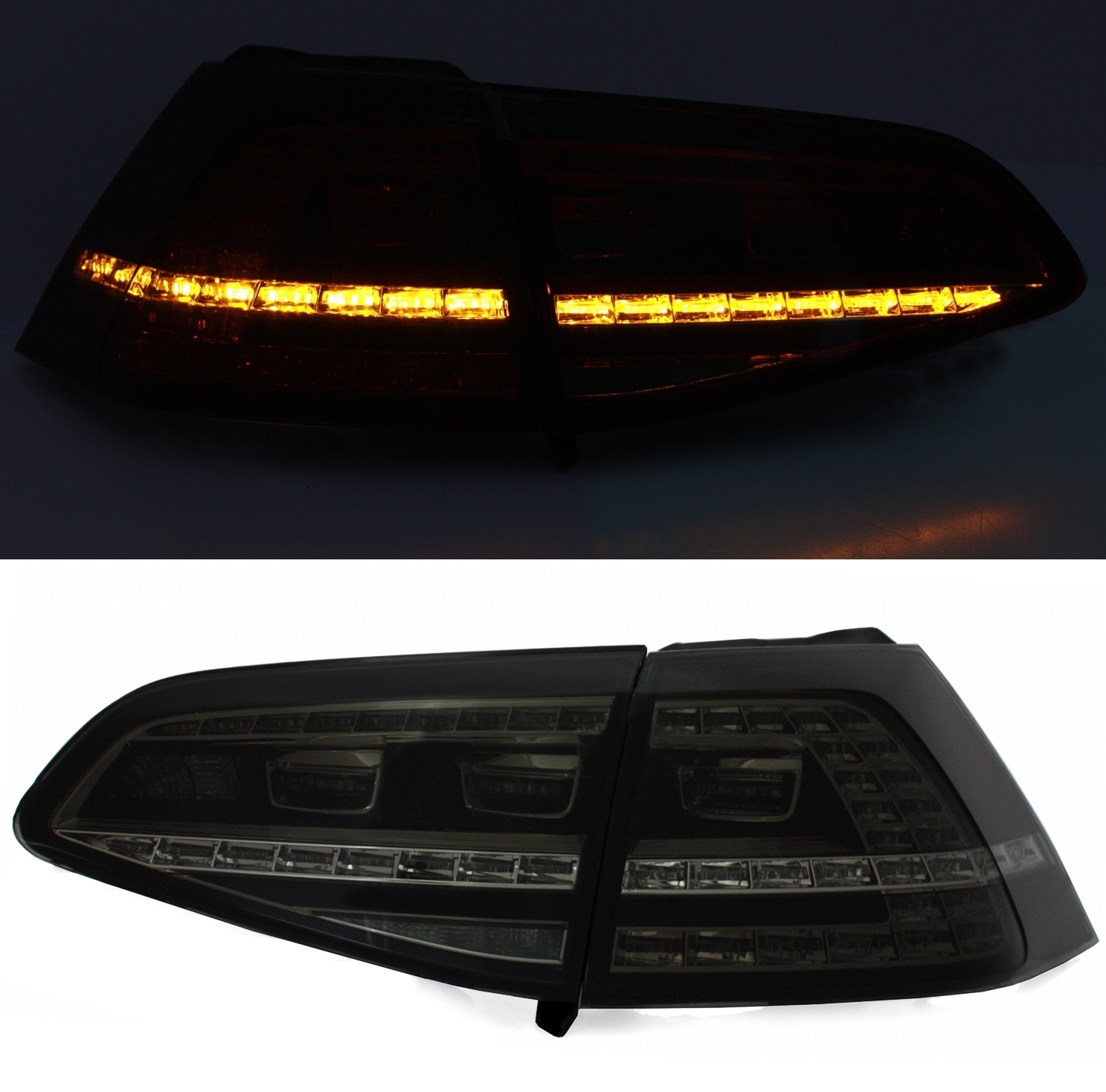 LED Rückleuchten für VW Golf 7 GTILook / Smoke