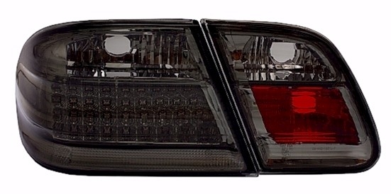 LED Rückleuchten für Mercedes W210 in Schwarz