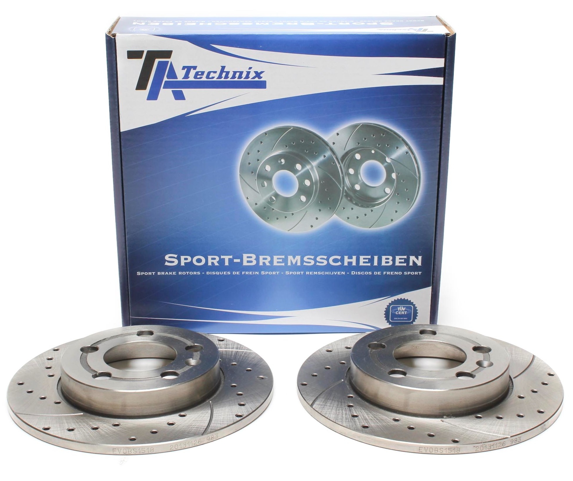 TA-Technix Sport Bremsscheiben Satz / HA