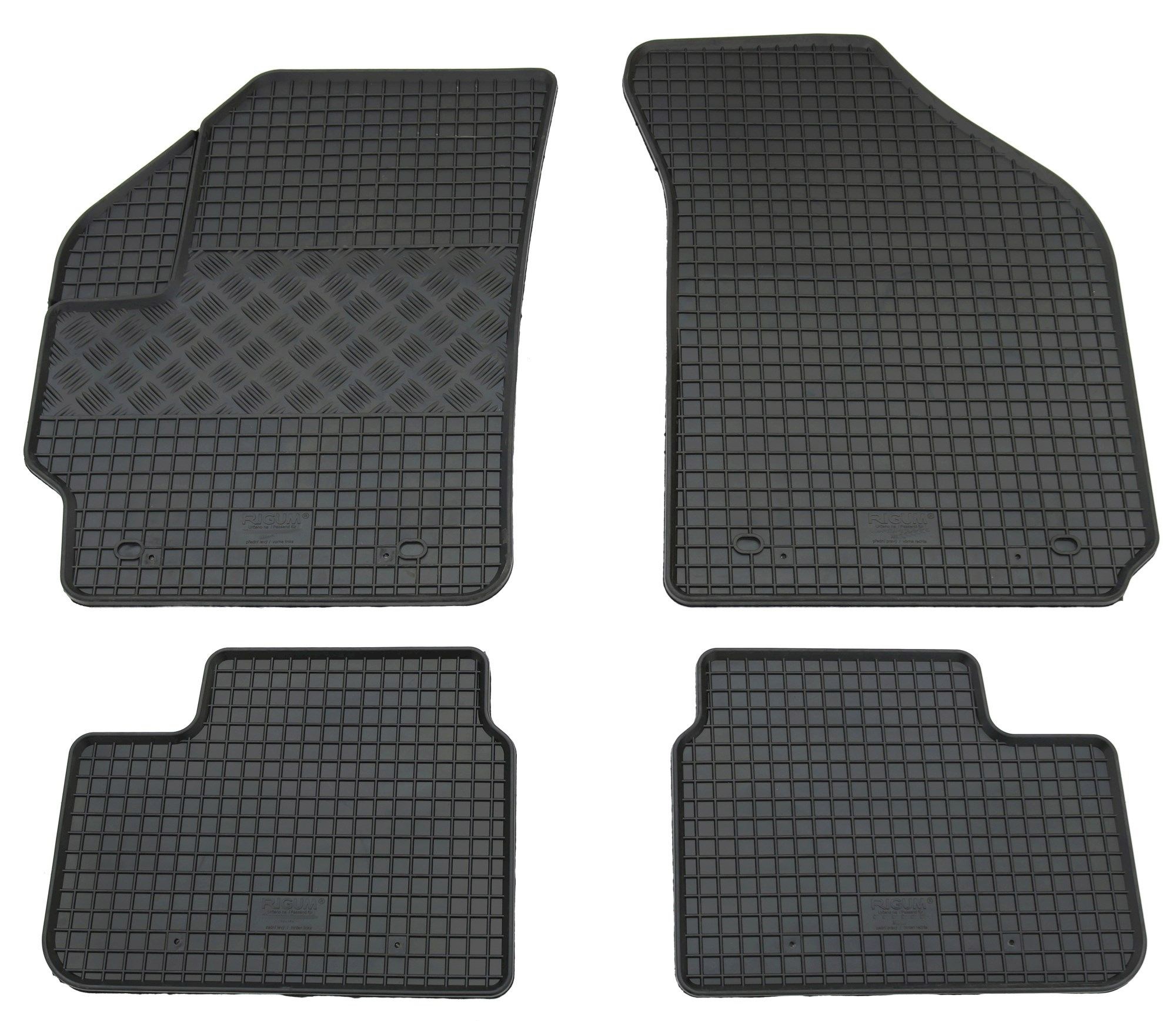 Gummi Fußmatten für Chevrolet Matiz + Spark