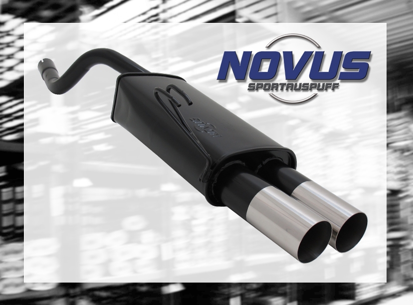 NOVUS ESD für Fiat Punto 2 2x76mm RL-Design