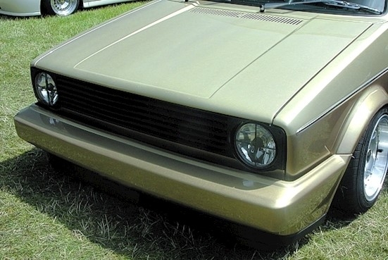 Kühlergrill VW Golf 1 inkl. Cabrio / Schwarz