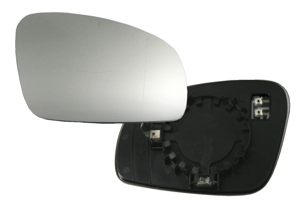 Spiegelglas für Skoda Fabia + Roomster / rechts