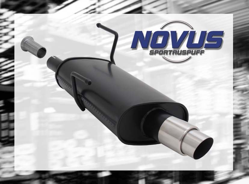 NOVUS ESD für PEUGEOT 206 1 x 76 mm GP-Design