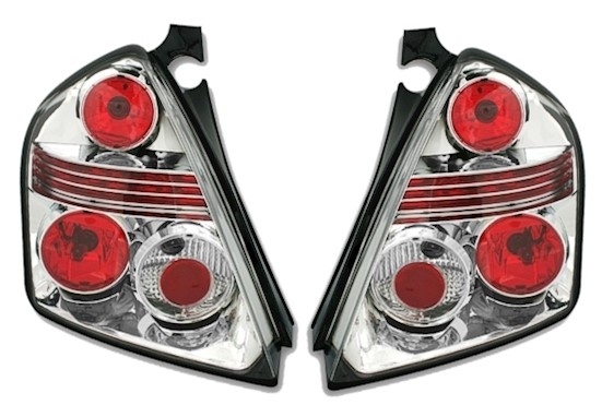 Rückleuchten für Fiat Stilo 3türer in Chrom