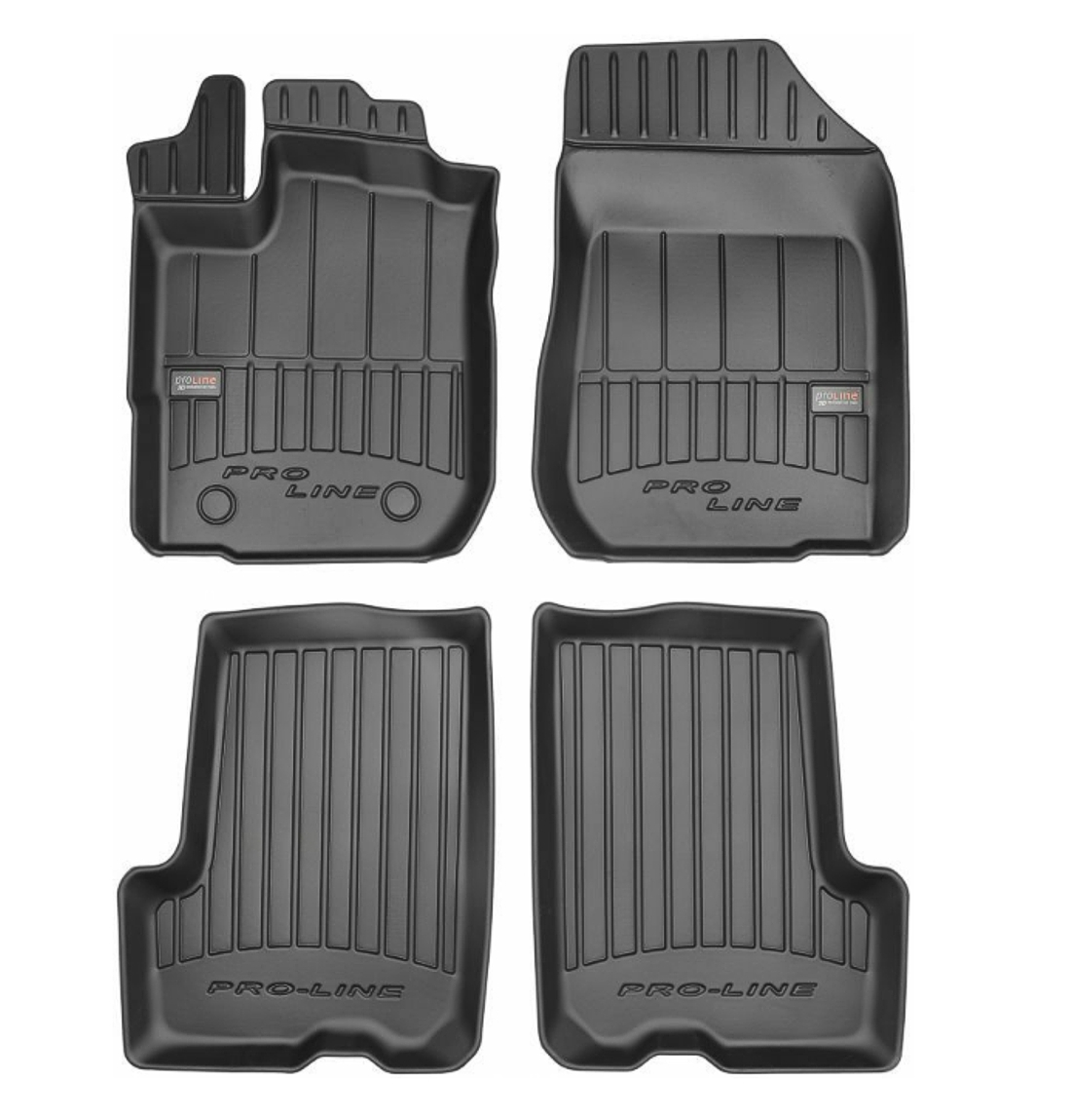 3D Gummifußmatten für Dacia Logan 2 MCV