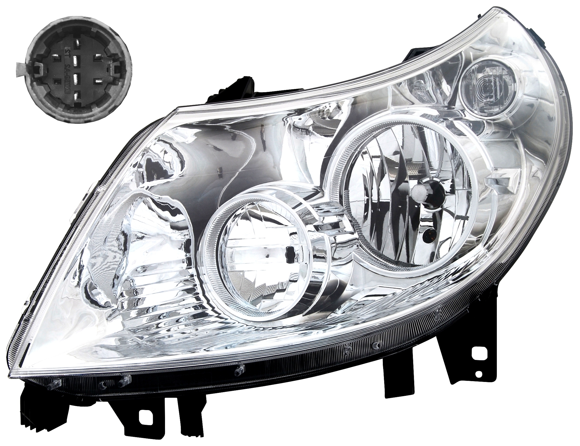 Scheinwerfer für Fiat + Peugeot + Citroen / links