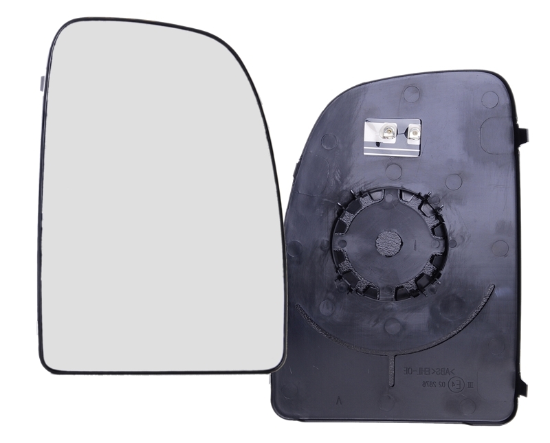 Spiegelglas für Citroen + Fiat + Peugeot / rechts