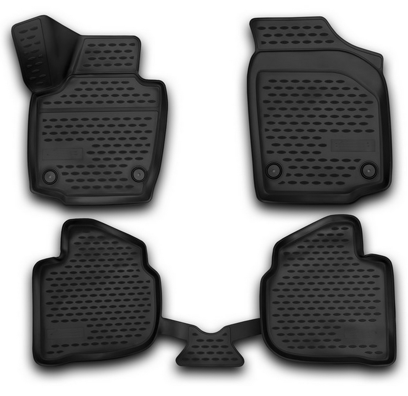 TPE Gummi Fußmatten für Skoda Rapid