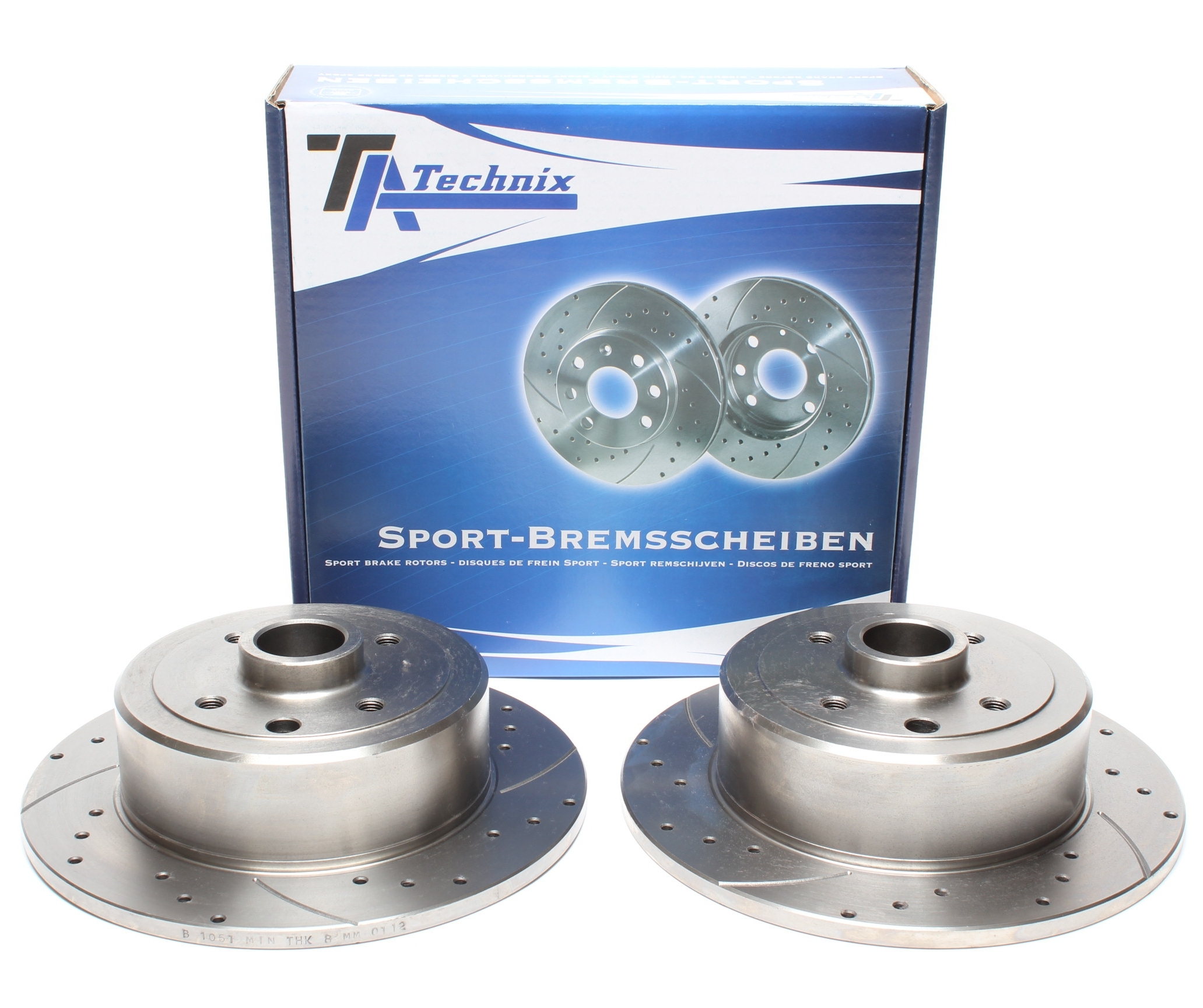 TA-Technix Sport Bremsscheiben Satz / HA