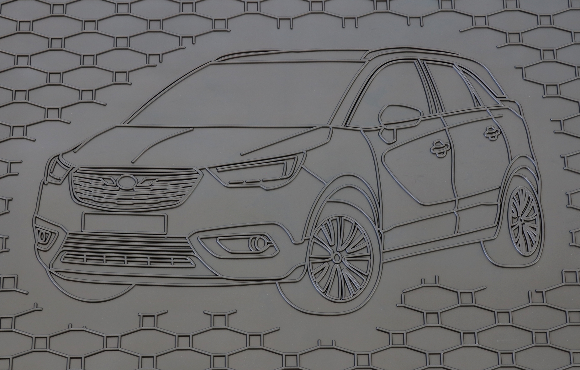 Kofferraumwanne für Opel Crossland X