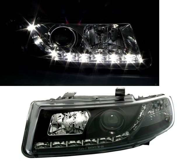 Scheinwerfer mit LED für Seat Leon Toledo in Schw.