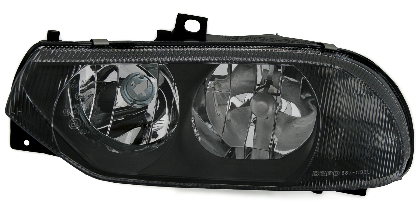 Scheinwerfer für Alfa Romeo 156 in Schwarz, links