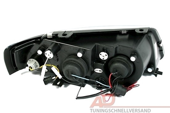 Angel Eyes Scheinwerfer für VW Passat 3B in Schw.