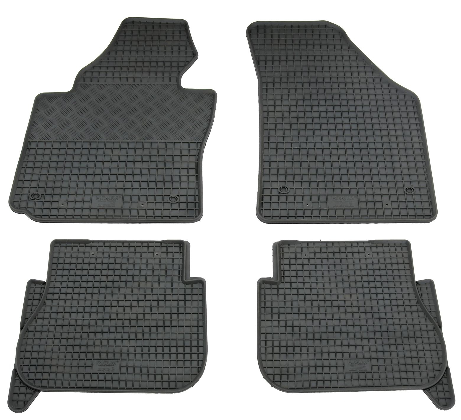Gummi Fußmatten für VW Touran 1T + Caddy
