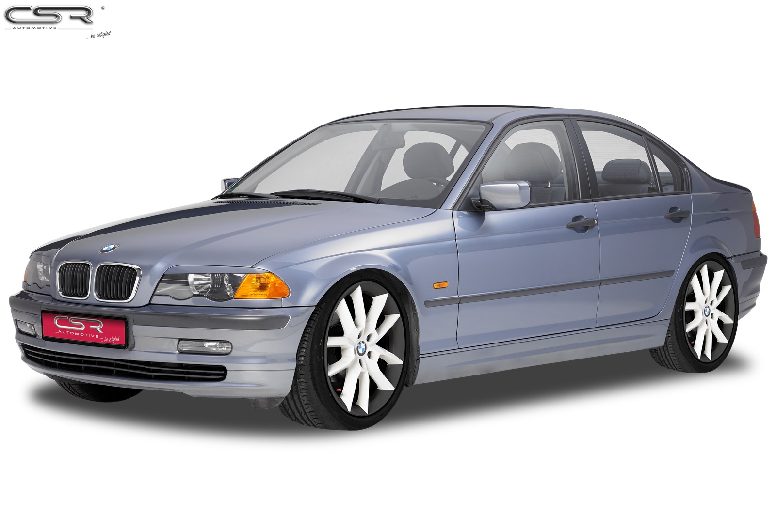 CSR Scheinwerferblenden für 3er BMW E46 Limo/Tour