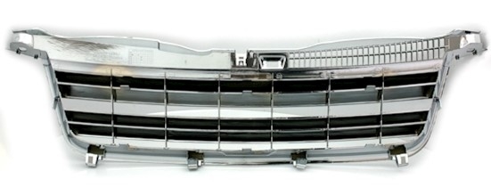 Kühlergrill für VW Passat 3BG in Schwarz/Chrom