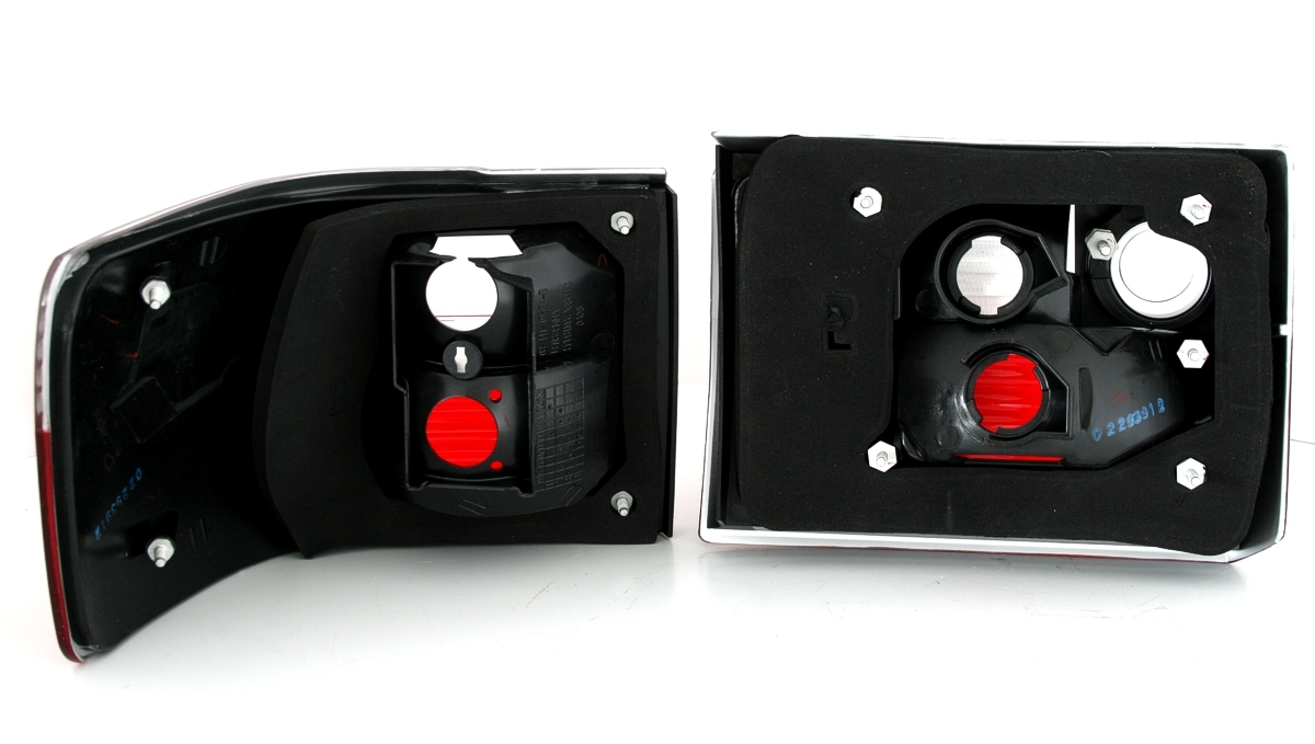 Rückleuchten für Audi 80 Typ 89 in Rot Weiss