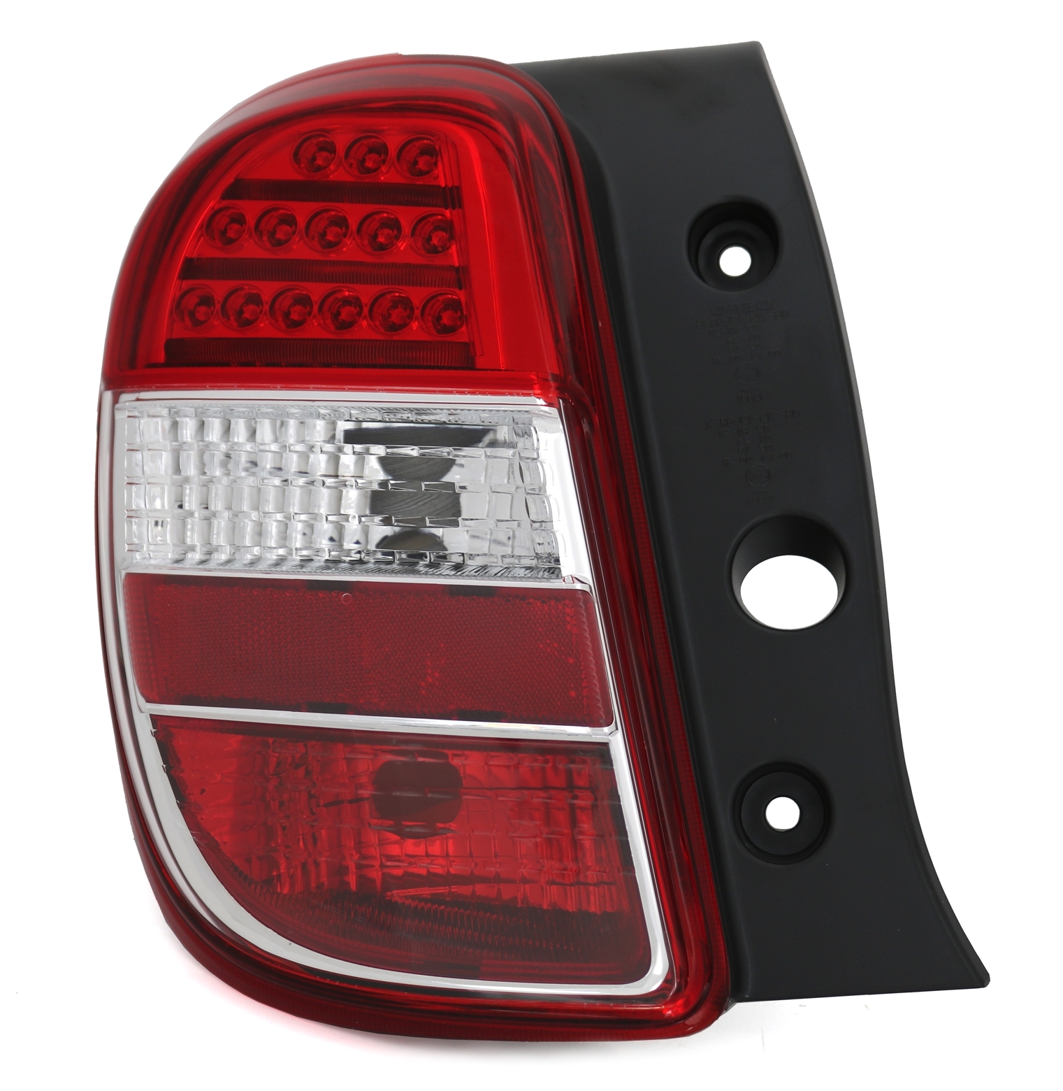 Rückleuchten Set für Nissan Micra 4 in Rot-Weiß