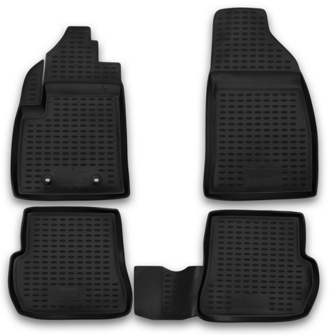 TPE Gummi Fußmatten für Ford Fiesta MK6