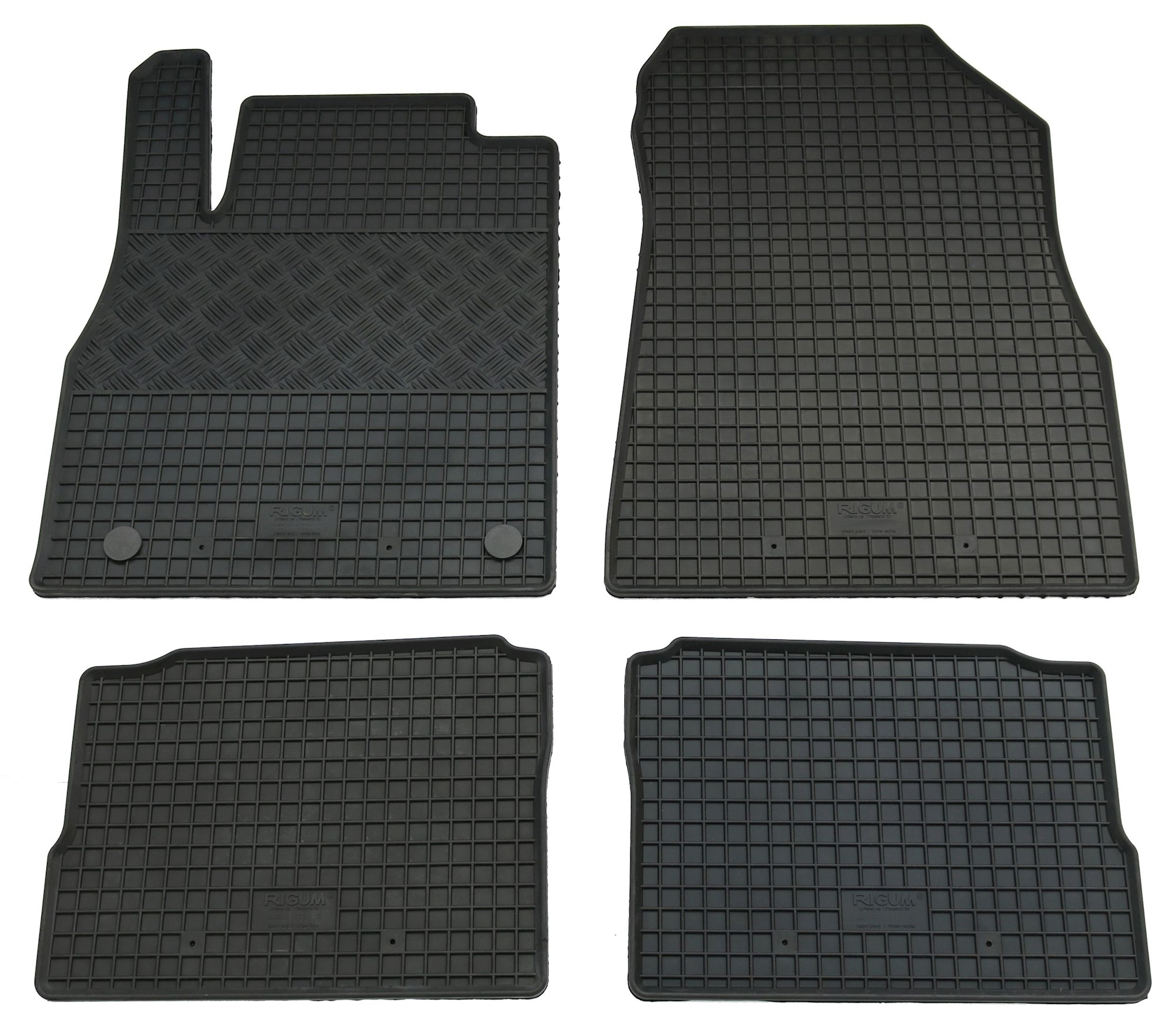 Gummi Fußmatten für Nissan Micra 5