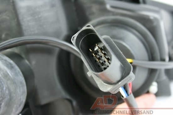 Angel Eyes Scheinwerfer für Ford Focus in Chrom