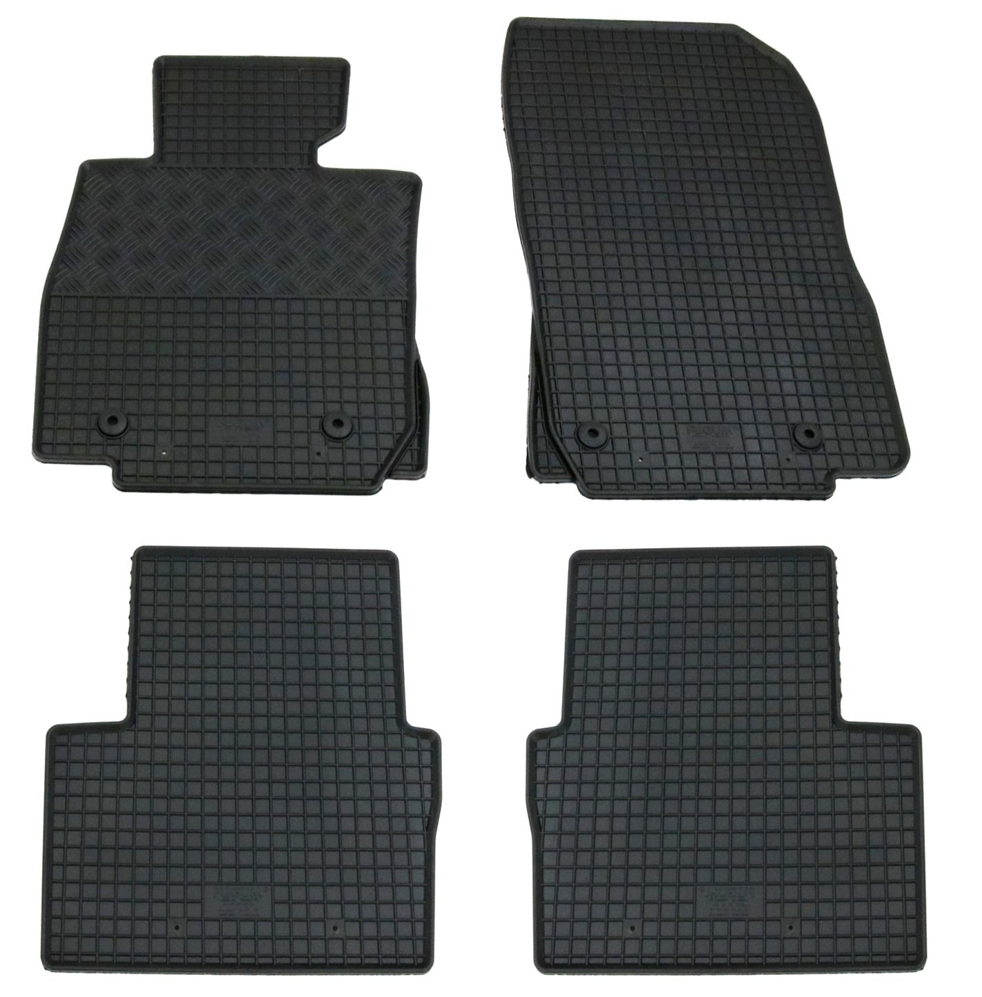 Gummi Fußmatten für Mazda 2 III + Mazda CX-3