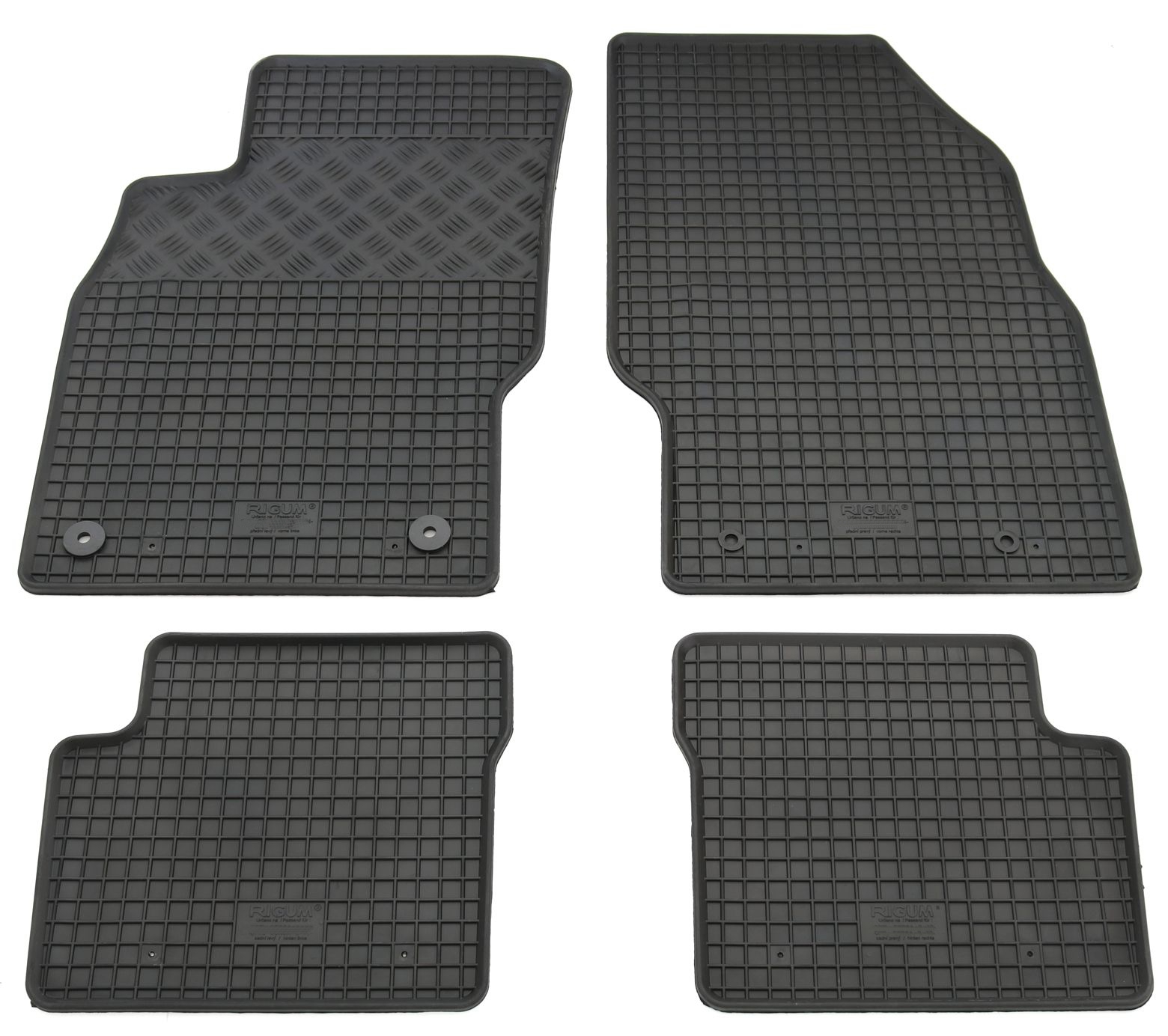 Gummi Fußmatten für Opel Corsa D / E