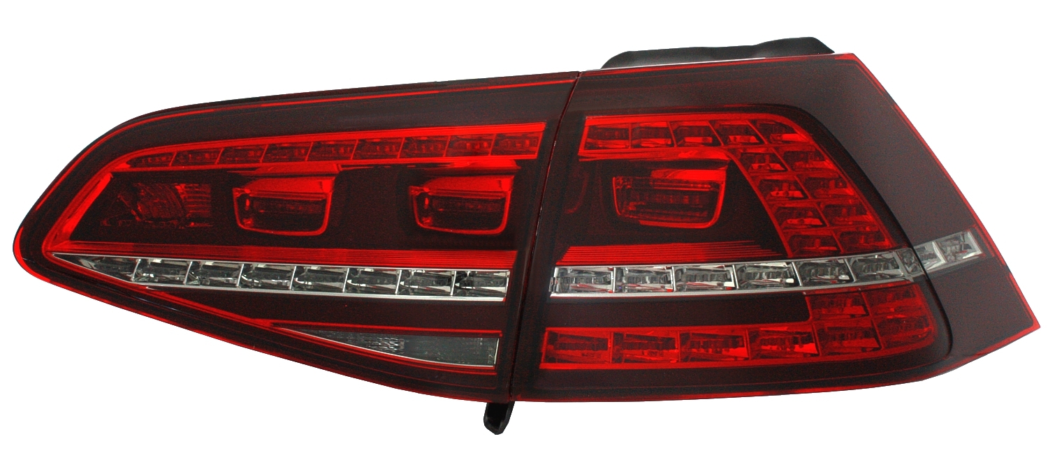 LED Rückleuchten für VW Golf 7 GTILook / Rot